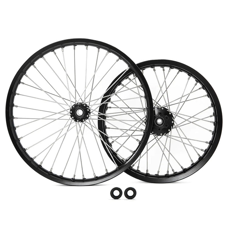 TOXIC WHEEL SET F1.40X19 R1.85X16 IN SUR-RON LBX BLACK 2166151