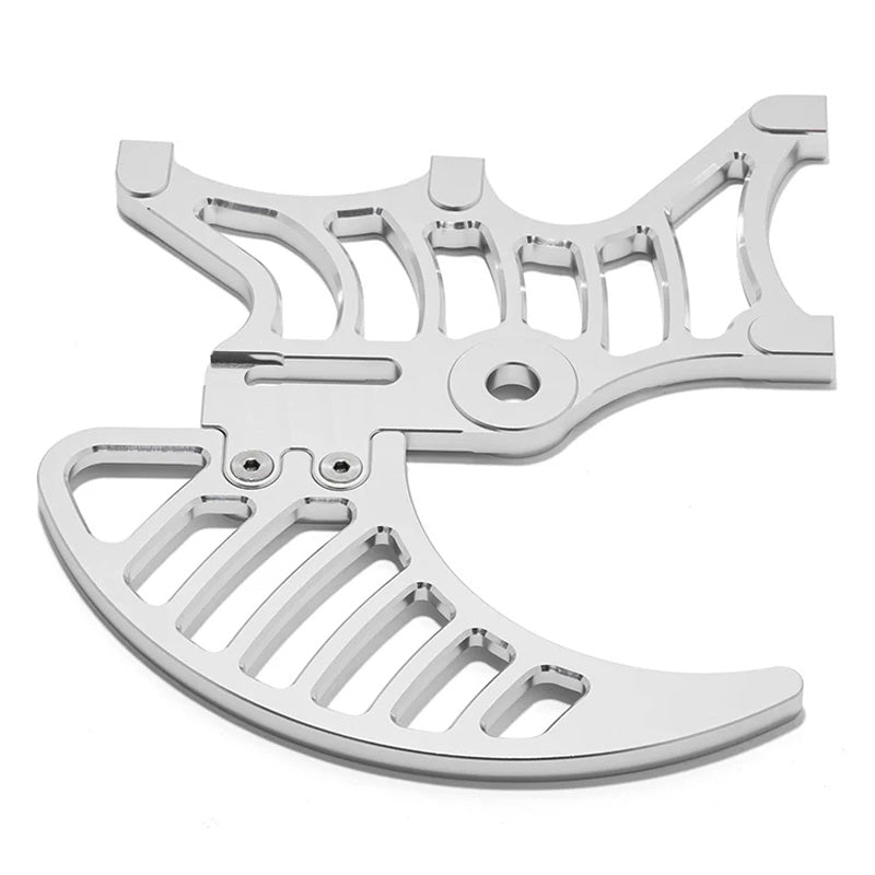 TOXIC REAR BRAKE DISC GUARD DESIGN 2 SUR-RON LBX SILVER 2166160