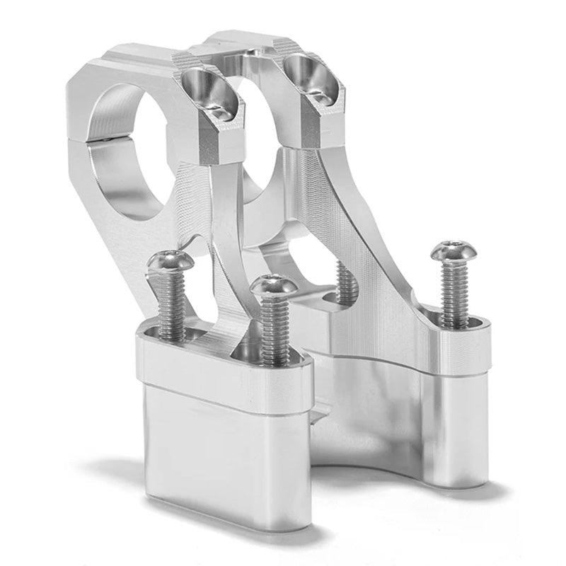 TOXIC HANDLEBAR RISER BRKT 1 INCH  SUR-RON LBX SILVER 2166260