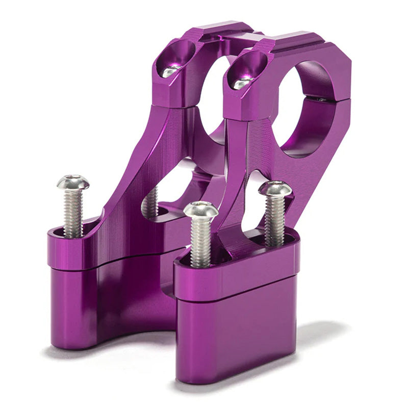 TOXIC HANDLEBAR RISER BRKT 1 INCH  SUR-RON LBX PURPLE 2166266