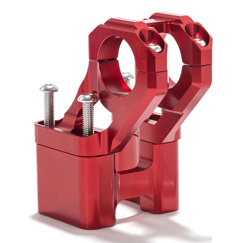 TOXIC HANDLEBAR RISER BRKT 1.5 INCH  SUR-RON LBX RED 2166275