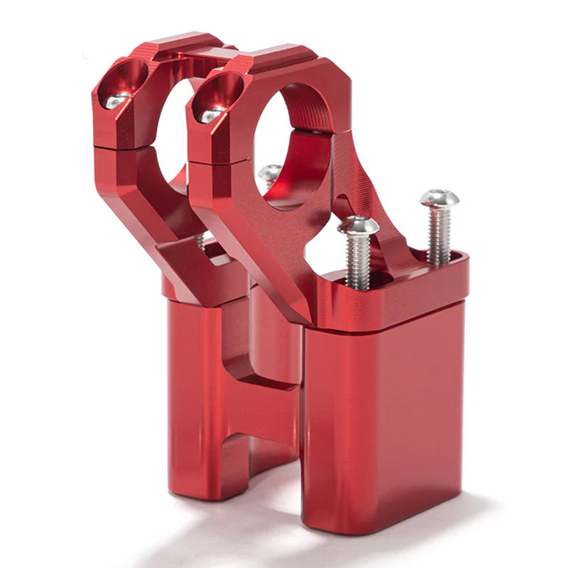 TOXIC HANDLEBAR RISER BRKT 2 INCH  SUR-RON LBX RED 2166285