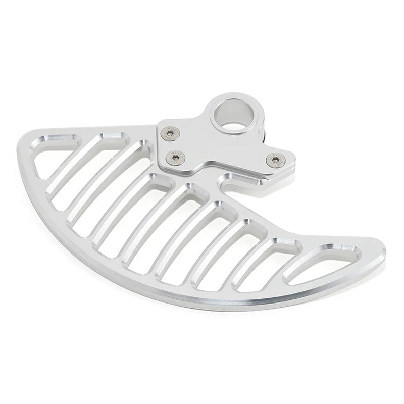 TOXIC FRONT BRAKE DISC GUARD SUR-RON LBX SILVER 2166340
