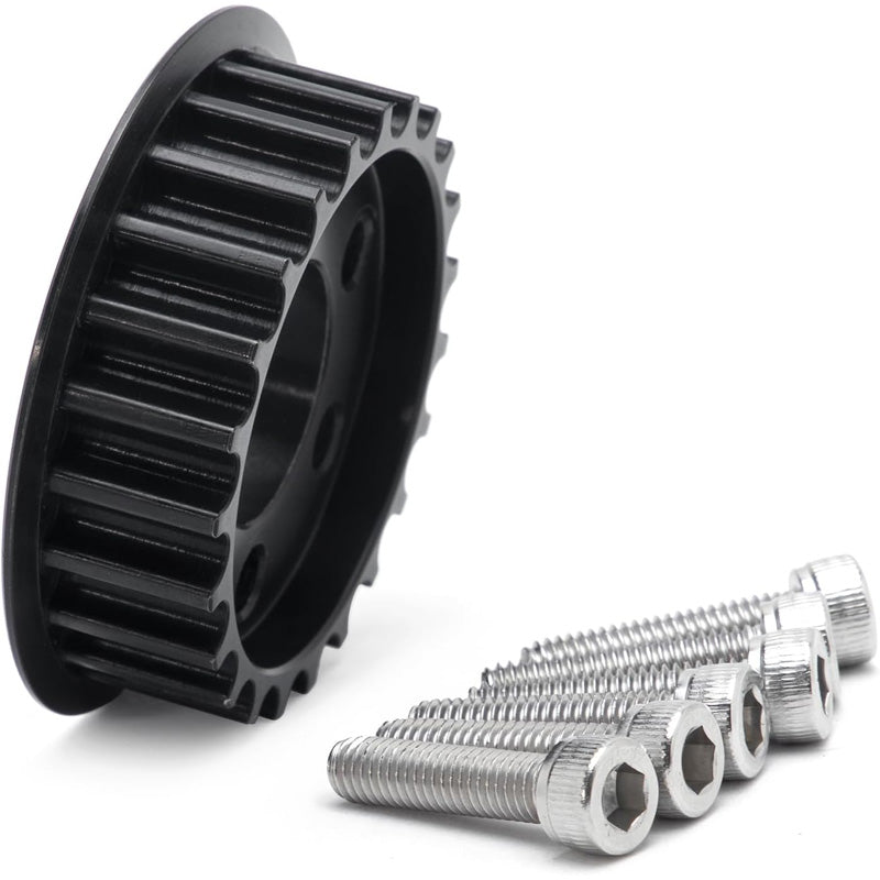 TOXIC DRIVE BELT CONV FRONT PULLEY 23T SUR-RON LBX BLAC 2166570