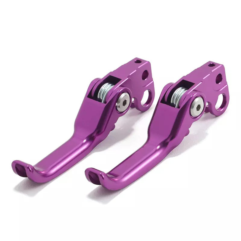 TOXIC ALU FOLDABLE BRAKE LEVER KIT SUR-RON LBX PURPLE 2166586