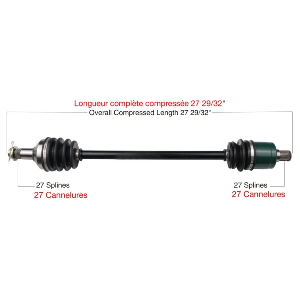 TRAKMOTIVE AXLE COMPL A/C TRAKMOTIVE ARC-7018