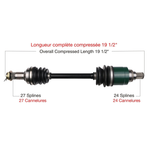TRAKMOTIVE AXLE COMPL A/C TRAKMOTIVE ARC-7020