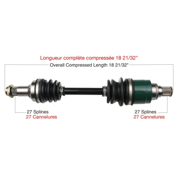 TRAKMOTIVE AXLE COMPL A/C TRAKMOTIVE ARC-7021