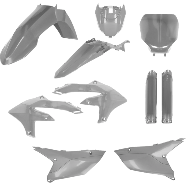 ACERBIS PLASTIC KIT- FULL-GREY- YZ250F:24-24, YZ450F/FX:23-24 2979590011