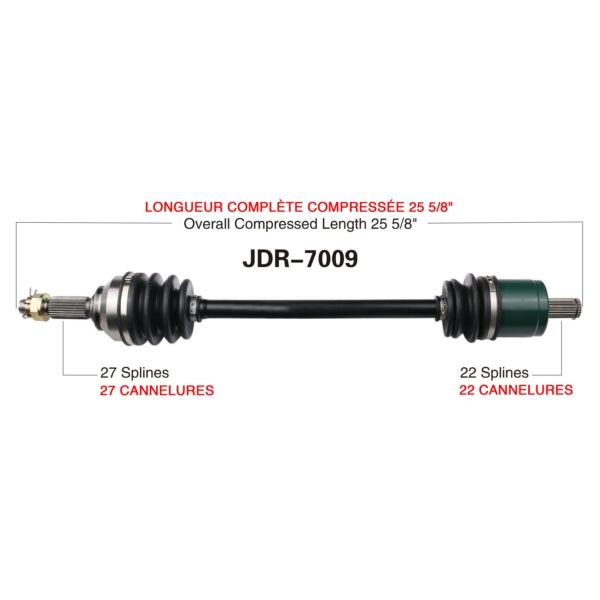 TRAKMOTIVE AXLE COMPL JDEERE TRAKMOTIVE JDR-7009