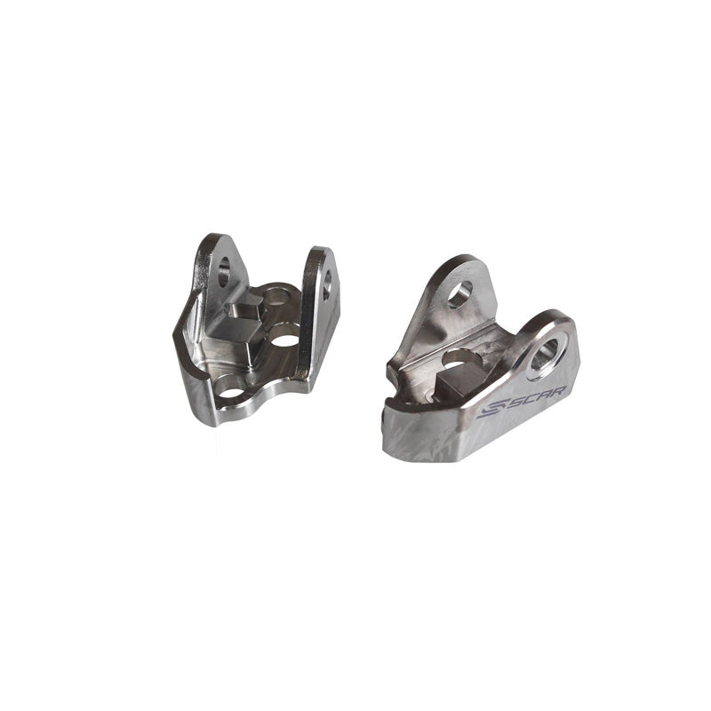 SCAR TITAN FOOT PEG MOUNT BRACKETS  YZ125 YZ250 06-19 STFMB151