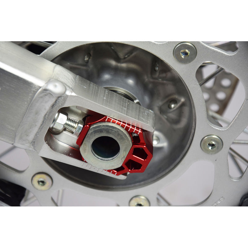 SCAR AXLE BLOCKS (HONDA) RED AB201