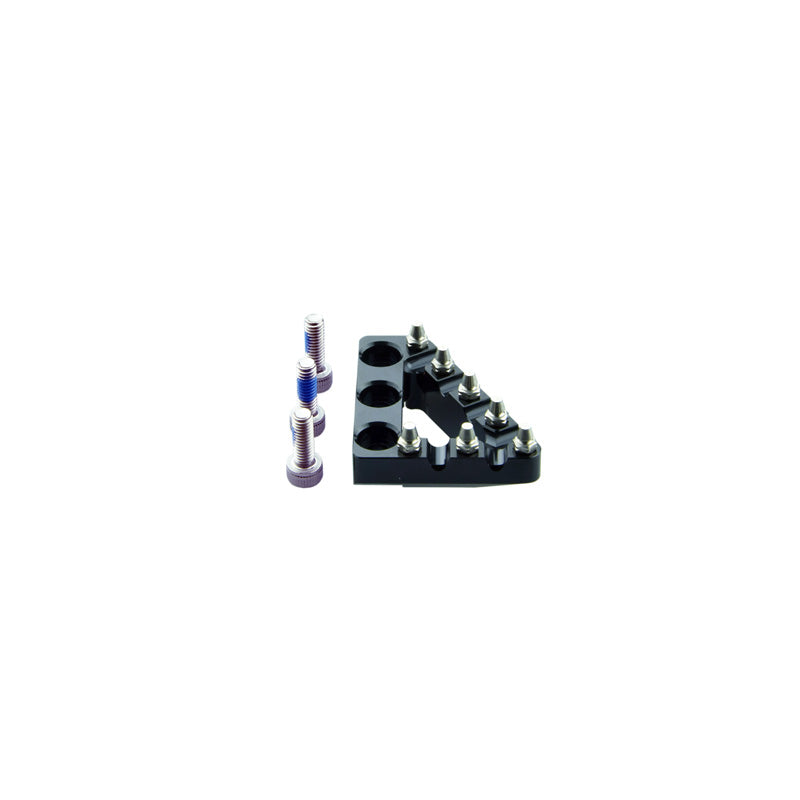 SCAR REAR BRAKE PEDAL TIP LENGHT 34.5MM BLACK RBT1