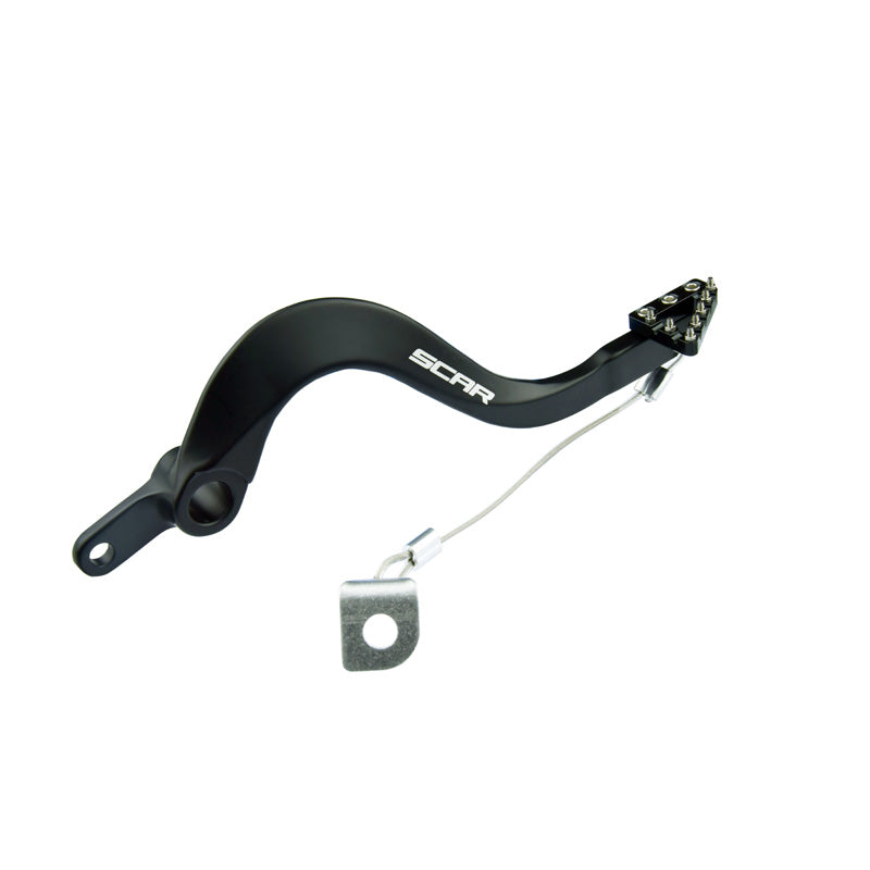 SCAR REAR BRAKE PEDAL KAWASAKI BLACK RBP303BK
