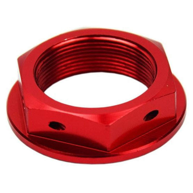 SCAR STEERING STEM NUT (HONDA/HUSQ) - RED 426100N
