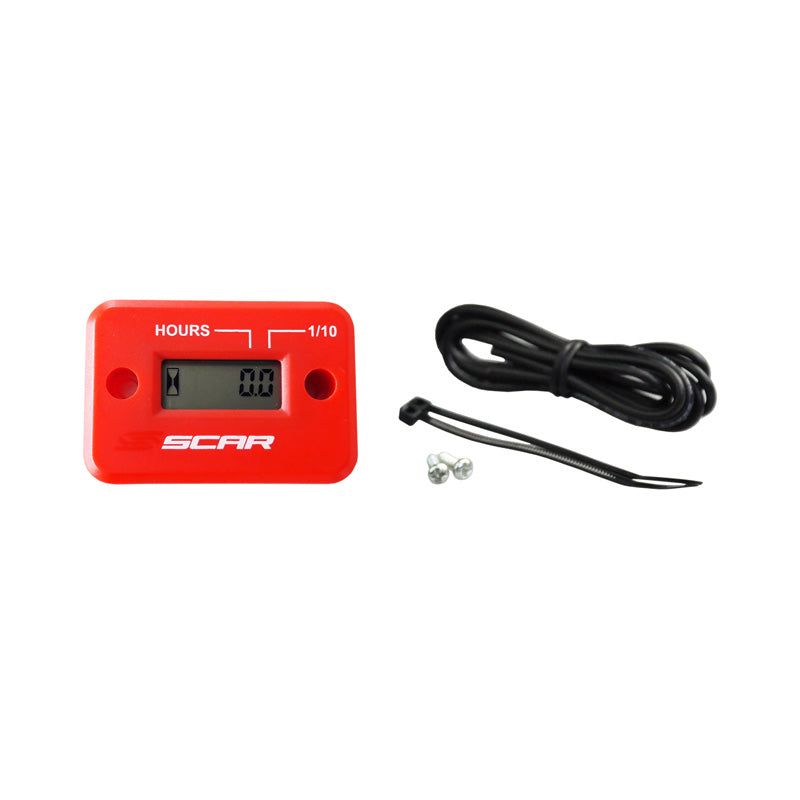 SCAR HOUR METER RED HMR