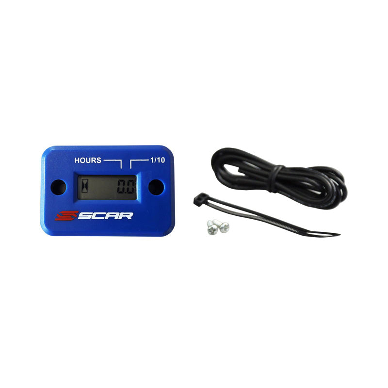 SCAR HOUR METER WIRELESS - BLUE SWHMBL