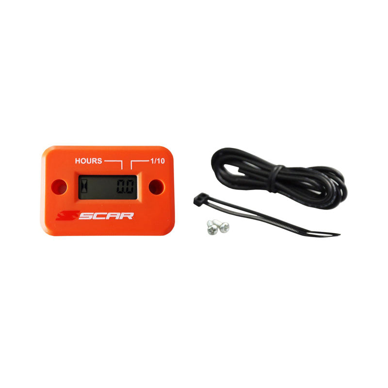 SCAR HOUR METER WIRELESS - ORANGE SWHMOR