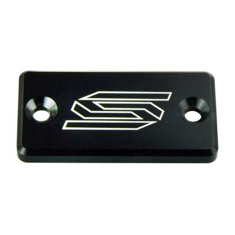 SCAR FRONT BRAKE COVER KAW 96-20 SUZ 94-25 - BLACK 1801BK