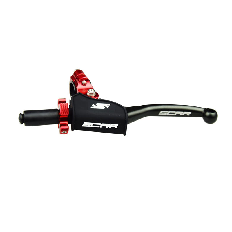 SCAR PIVOT CLUTCH LEVER ASSEMBLY - UNIVERSAL - RED CPCL1