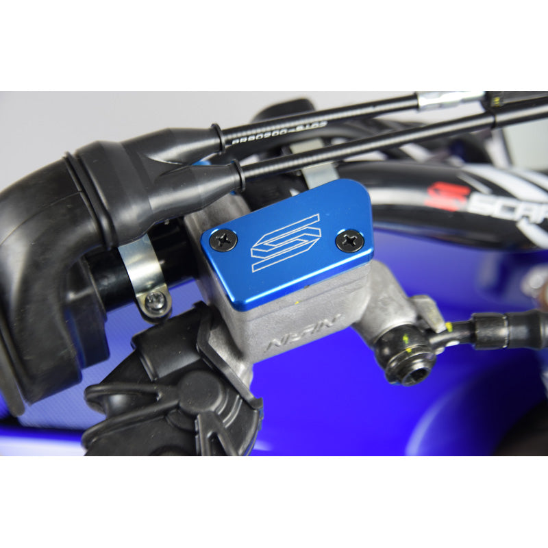 SCAR FRONT BRAKE COVER YAM YZ 08-25 YZF 07-25 - BLUE 3801