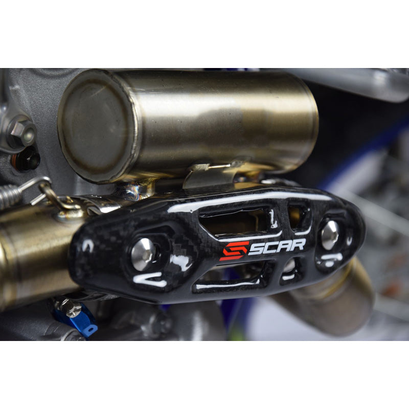 SCAR UNIVERSAL CARBON EXHAUST HEAT GUARD CUHP