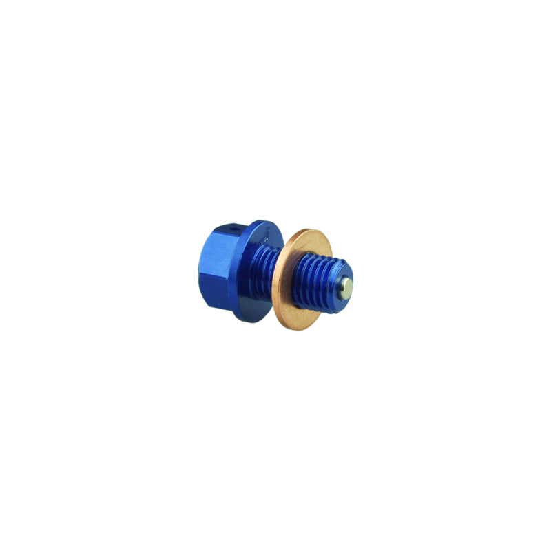 SCAR MAGNETIC OIL DRAIN PLUG (YAMAHA) - BLUE MODP100