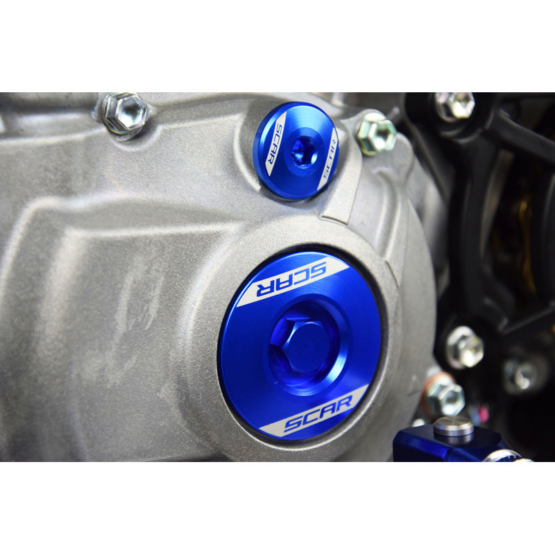 SCAR ENGINE PLUGS (YAMAHA) - BLUE YZF/X 250/450 10-25 EP101