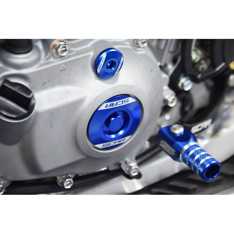 SCAR ENGINE PLUGS (YAMAHA) - BLUE YZF/X 250/450 10-25 EP101