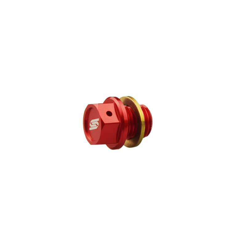 SCAR MAGNETIC OIL DRAIN PLUG (KTM /HUSQ/GG) - RED MODP500RD