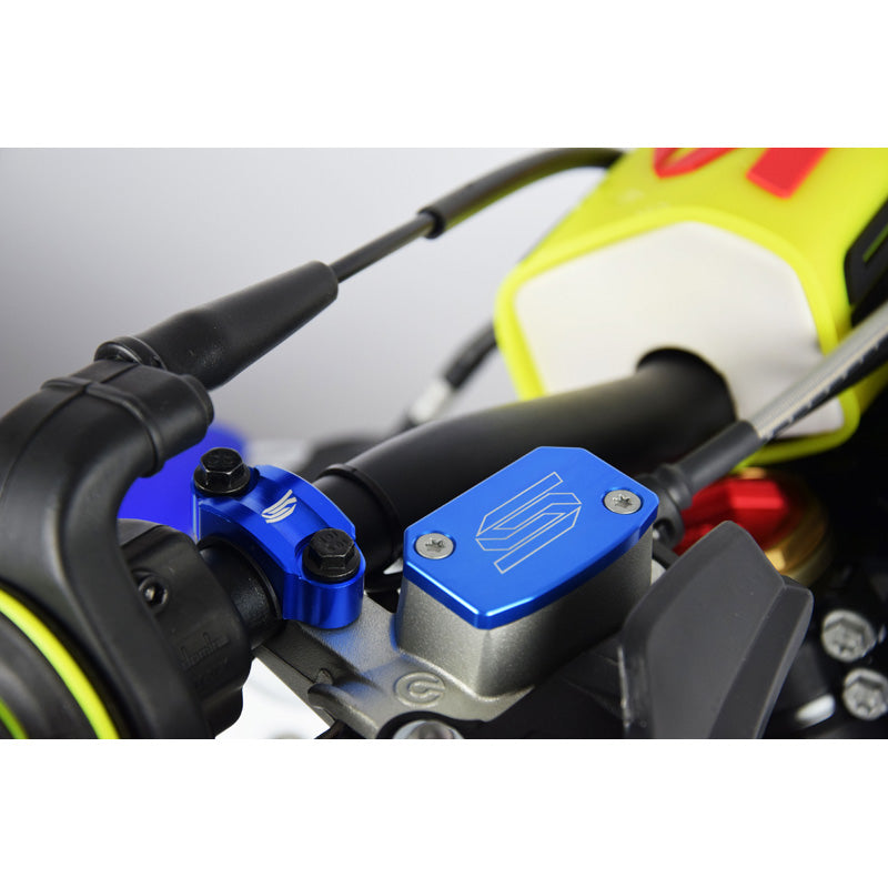 SCAR FR BRAKE/CLUTCH COVER BREMBO 14-25 - BLUE 5801B