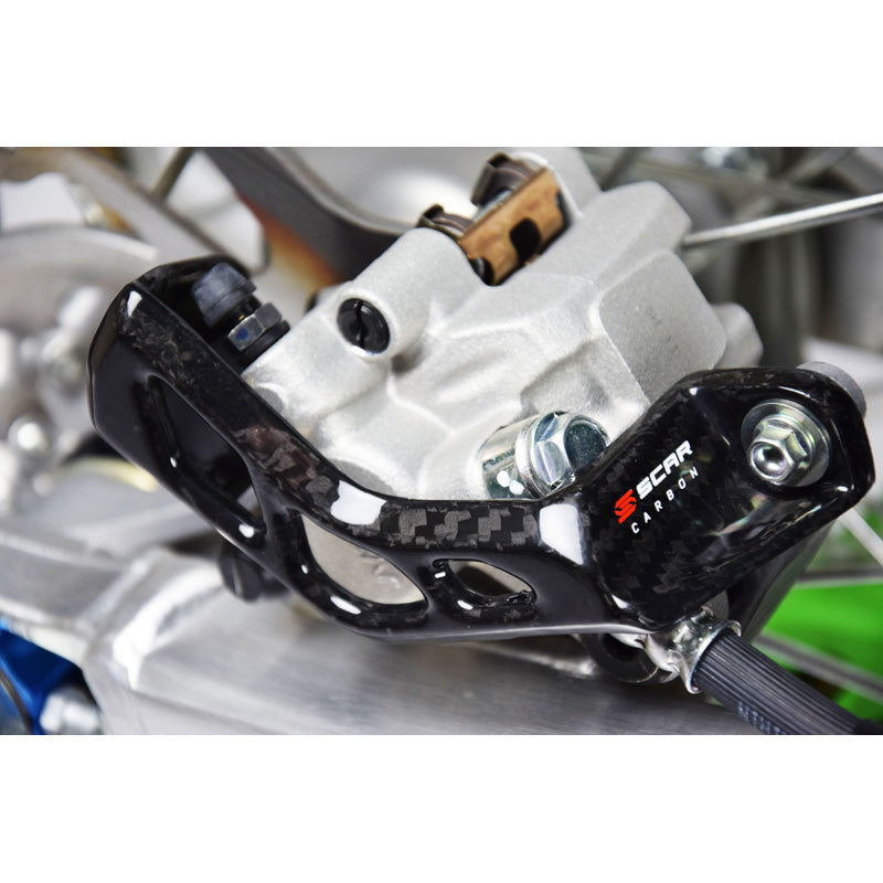 SCAR CARBON REAR CALIPER GUARD KAWASAKI CRCG300