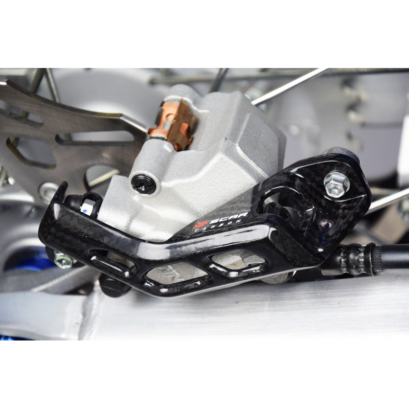 SCAR CARBON REAR CALIPER GUARD YAMAHA CRCG100