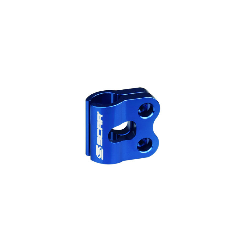 SCAR BRAKE LINE CLAMP (HON/YAM) - BLUE BLC100B