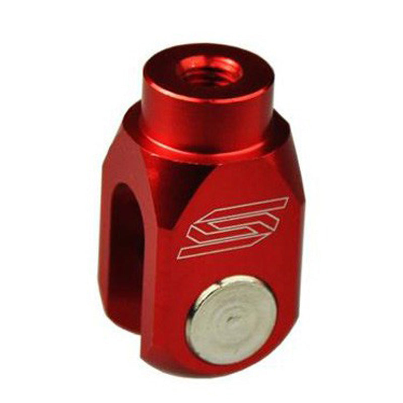 SCAR BRAKE CLEVIS (KAW/SUZ) - RED BC401R