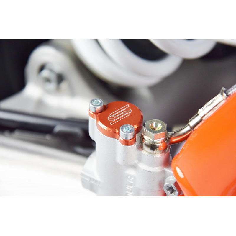 SCAR REAR BRAKE RESERVOIR COVER KTM ORANGE 5900