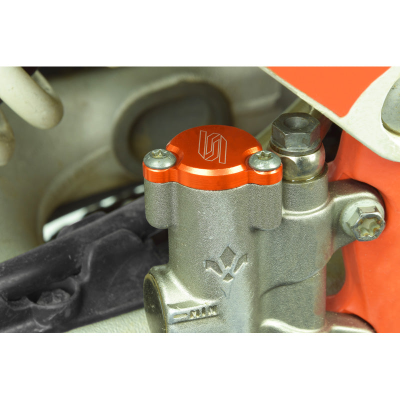 SCAR REAR BRAKE RESERVOIR COVER KTM ORANGE 5900