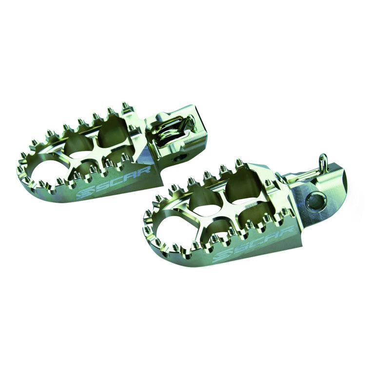 SCAR FOOTPEGS EVO (KTM/ HUSQV/GASGAS/SHERCO) GREY S5511T