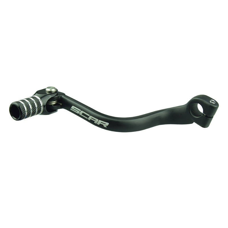 SCAR GEAR SHIFT LEVER (KAWASAKI)- BLACK KX125/250 94-08 GSL326BK