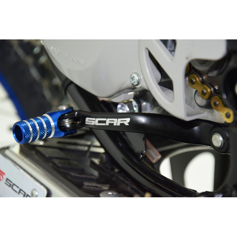 SCAR GEAR SHIFT LEVER (YAM) - BLUE YZ85 99-25 GSL408