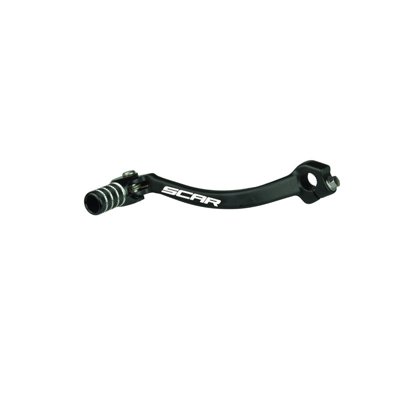 SCAR GEAR SHIFT LEVER (YAM) - BLACK YZ250F/YZ450 18-25 GSL413BK