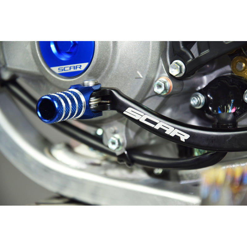SCAR GEAR SHIFT LEVER (YAM) - BLUE YZ250F/YZ450 18-25 GSL413