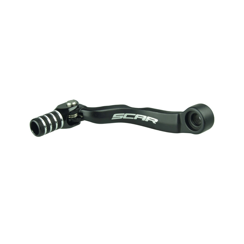 SCAR GEAR SHIFT LEVER (KTM/GG/(HUSQ) - BLACK SX TE TC GSL515BK
