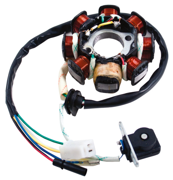 MOGO COIL MAGNETO/STATOR 50 MOPED QTY8 OD 08-0205