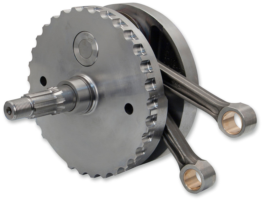 S&S CYCLE FLYWHEEL, ASSEMBLY, 4-1/2" STROKE, SF3, FULL WIDTHWRISTPIN, 320-0453