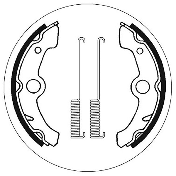 SBS BRAKE SHOES WITH SPRINGS YAMAHA 5192178100