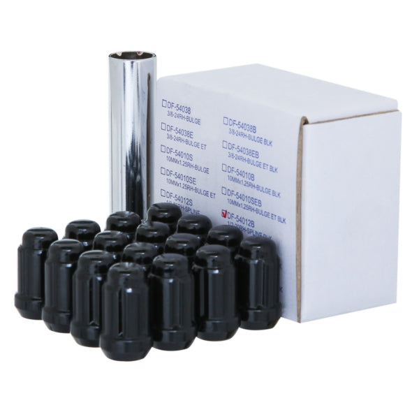 WCA LUG NUT 12MMX1.5MM KIT BK QTY16 WCA DF-54015B