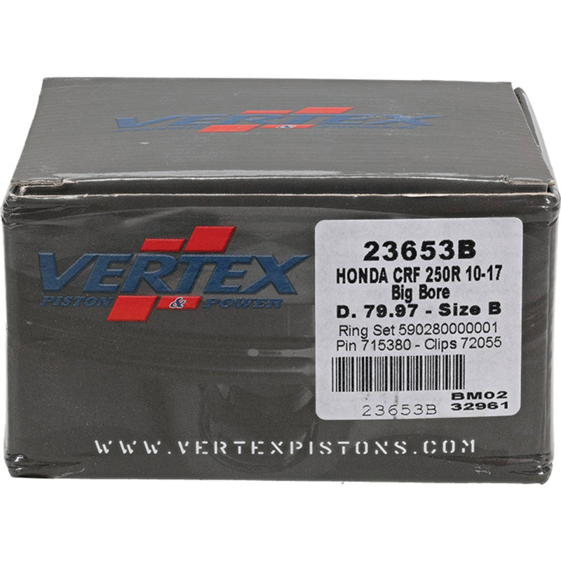 VERTEX FORGED BIG BORE PISTON KIT 23653B