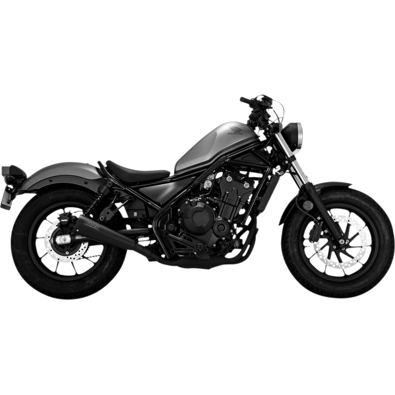 VANCE & HINES 17-23 REBEL UPSWEEP SLIP-ON BLACK 48421