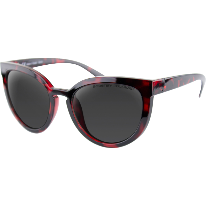 BOBSTER BOBSTER SAIL GLOSS RED TORTOISE FRAME SMOKED POLARIZED LENS BSAL001P